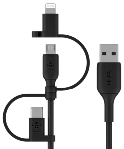 Belkin laddkabel 3-i-1