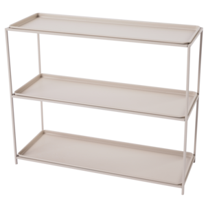 Liten metallhylle, 40 x 32,5 x 15 cm