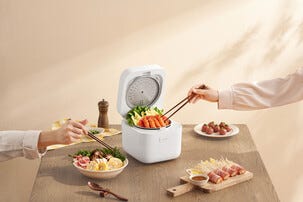 Xiaomi Multifunctional riskokare 1,5 liter kokt ris, vit