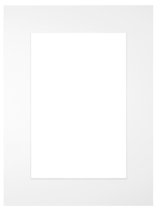 Passepartout 30 x 40 cm, kartonkia