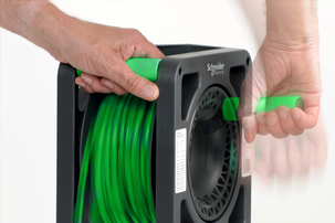 Schneider Compact kabeltrommel 15 meter, utendørs