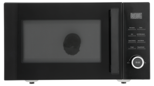 Enkel fristående mikrovågsugn svart 23 l, 900 W
