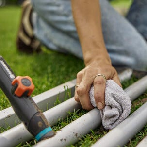 Gardena Combisystem dressrive i stål