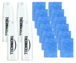 Thermacell Hyttystorjuntalaitteen täyttöpakkaus 4 kpl, 48 h