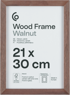 Fotoramme av FSC-merket tre på 21 x 30 cm