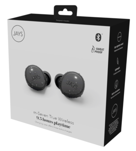 Trådlösa hörlurar, Jays m-Seven True Wireless