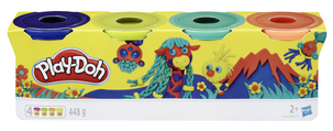 Play-Doh lera 4-pack, från 2 år