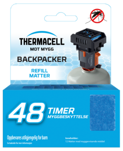 Thermacell Backpacker Refill, 12-pakning
