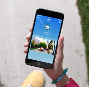 Google Nest Cam Outdoor overvåkningskamera