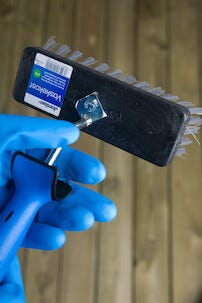 Jordan vinklet utendørs vaskebørste, syntetisk bust