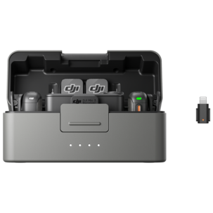 DJI Mic 3 trådlöst mikrofonsystem (2 TX + 1 RX + Charging Case)