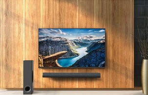 Exibel SE04PD lydplanke med subwoofer