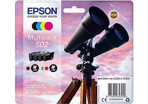 Epson 502 Binocular Mustepatruuna