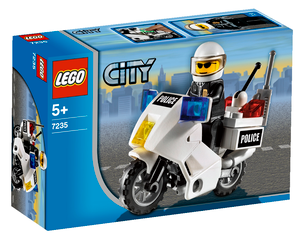 Poliisimoottoripyörä Lego City