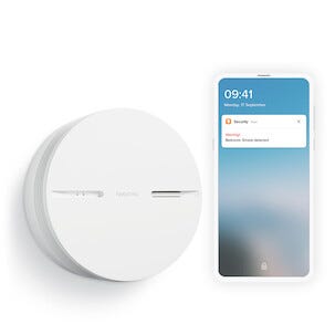 Netatmo smart optisk brandvarnare, 10 års batteri