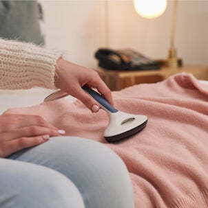 Gleener noppborttagare och klädborste