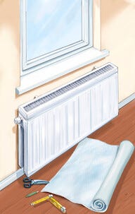 Lämpöpatteriheijastin Tesa