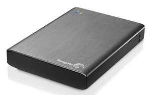 Extern hårddisk med WiFi 1 TB, Seagate Wireless Plus