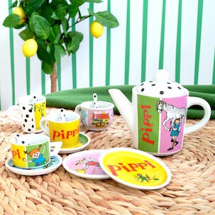 Pippi dukkeservise i 14 deler, fra 3 år