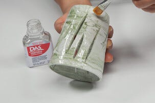 DAS Vernidas Professional klarlakk 75 ml, med pensel