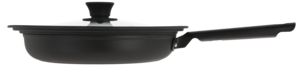 Lokk til stekepanne og kasserolle, glass 24, 26, 28 cm