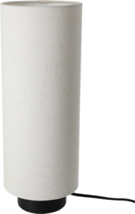 Northlight Filip bordslampa med linneskärm, 40 cm