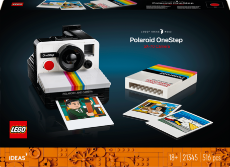 LEGO Icons Polaroid OneStep SX-70 21345, 18+