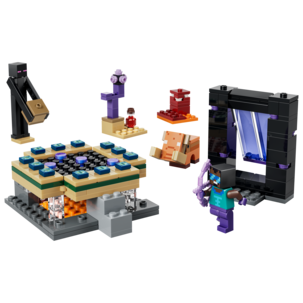 LEGO Minecraft Resa med Nether- och End-portal 21584, från 7 år
