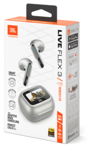 JBL Live Flex 3 trådløse in-ear-ørepropper med lang batteritid