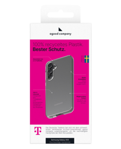 Agood Company återvunnet mobilskal Samsung A55, clear