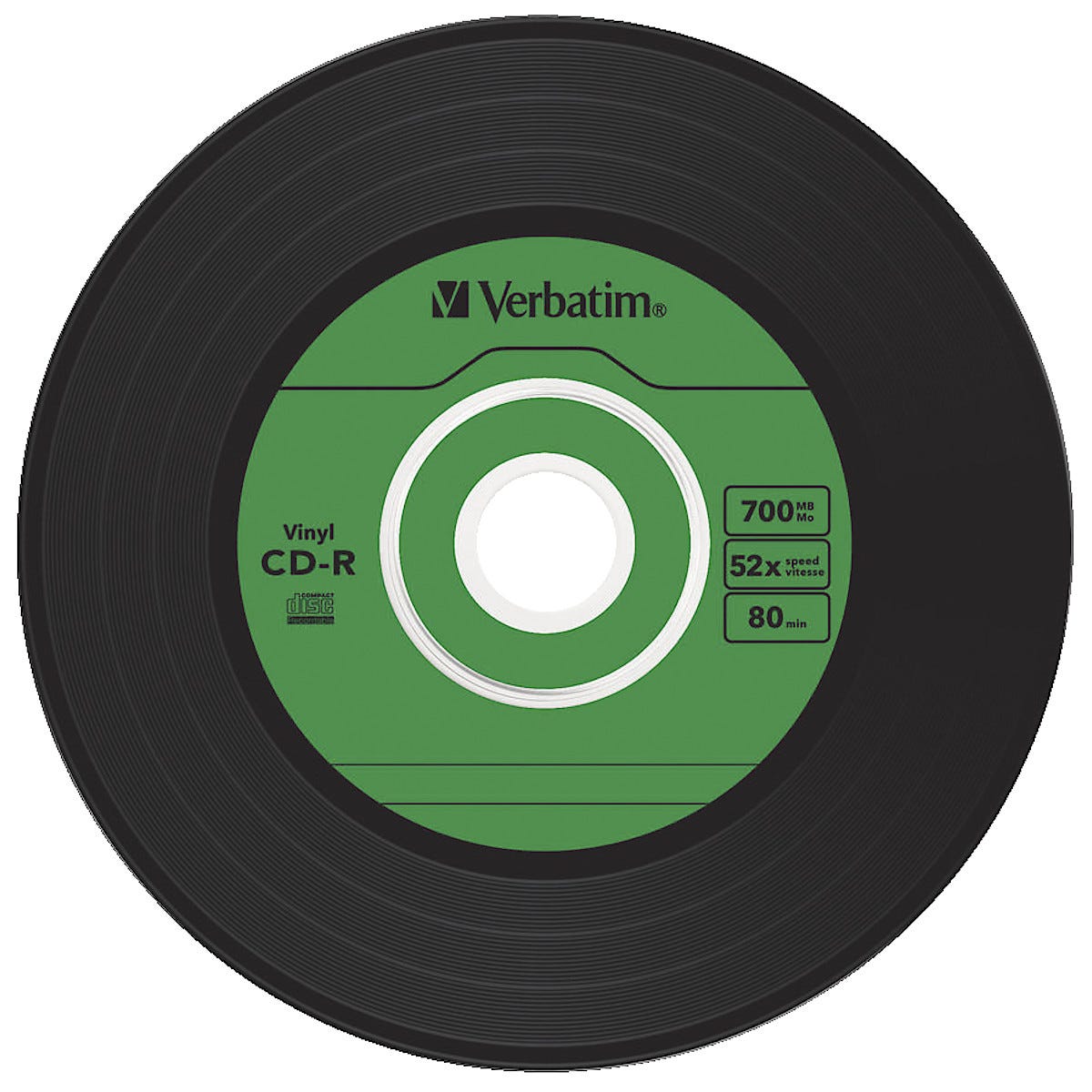 Verbatim Vinyl, LP/CDRplate Clas Ohlson