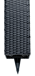 Pullert med solcellebelysning