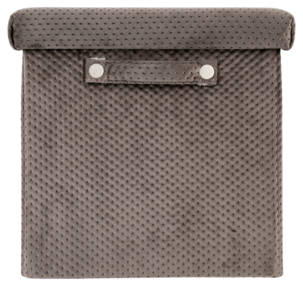 Sittpuff med förvaring, sammet