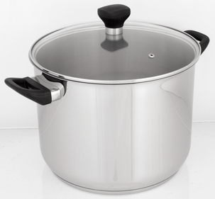 Gryte i rustfritt stål, 12,5 liter