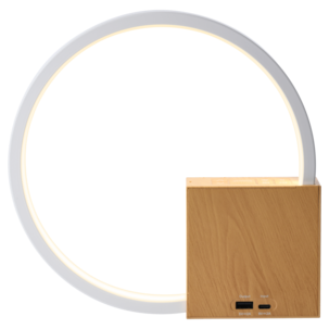 Digitaalinen herätyskello herätysvalolla