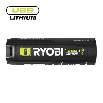 Ryobi USB Lithium 4 V batteri 3,0 Ah RB4L30