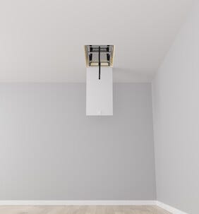 Teleskopstige til loft på 2,25–2,45 m, Telesteps Loft Line Mini