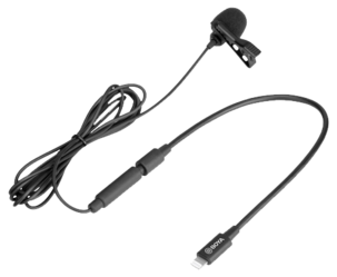 Lightning mikrofon till mobil, Boya Lavalier BY-M2