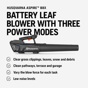 Husqvarna Aspire batteridriven lövblås B8X