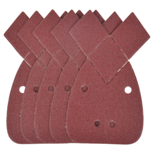 Cocraft sandpapir borrelås, 95 x 135 mm, 5-pakning