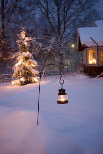 Lyhty-/amppelikoukku