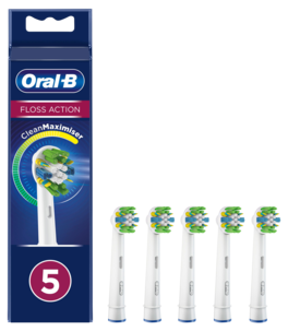Oral-B Floss Action-børstehoder, refill, 5-pakning