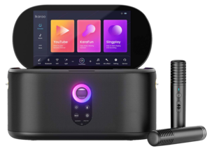 Ikarao Shell S1 karaokemaskin med 10,1-tums pekskärm, bärbar