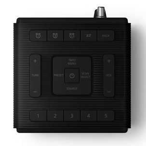 Philips klokkeradio med Bluetooth og god lyd TAR5100