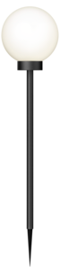 Solcellslampa klot med markspjut, 75 cm
