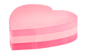 Post-it hjärta