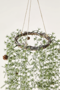 Hängande takdekoration, takkrans till jul och fest