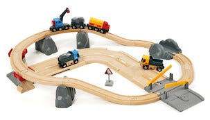 Brio World Kivenlastaus ratasetti, yli 3-vuotiaille