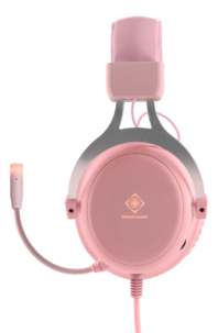 Deltaco Gaming GAM-030-RGB-P Pelikuulokkeet roosa