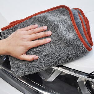 Autonpesusarja, mikrokuituinen kuivausliina, puhdistusliina, pesukinnas, 6 osaa